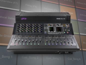 Avid Venue S6L-16C, nueva superficie de control para el sistema de sonido directo S6L