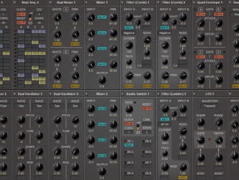 Full Bucket ModulAir, un sinte gratuito polifónico de vocación modular para Windows y MacOS