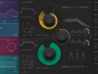 Softube Parallels, un sintetizador plugin de múltiples caras en una sola pantalla