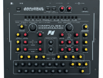 Impulse Command de Analogue Solutions, un sintetizador analógico monofónico estéreo