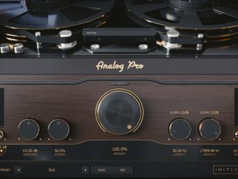 Initial Audio Analog Pro, calor de cinta, válvulas y vinilos con un mismo plugin