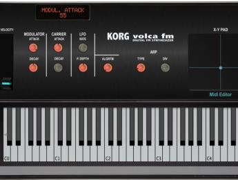 Editor de Volca FM permite controlarlo desde el DAW