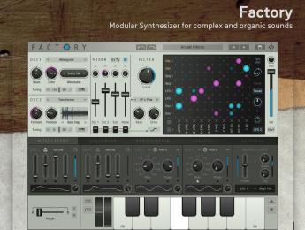 Sugar Bytes lleva su sinte modular virtual Factory al iPad