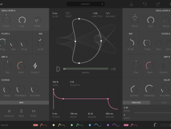 Wave Casual Nylon, nuevo sintetizador virtual basado en geometría