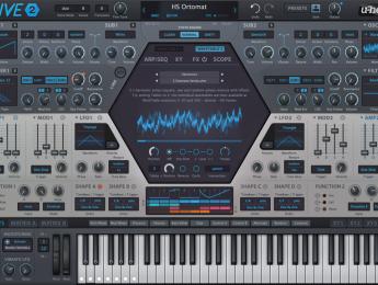 U-he Hive 2 llega con nueva interfaz y modulación mejorada