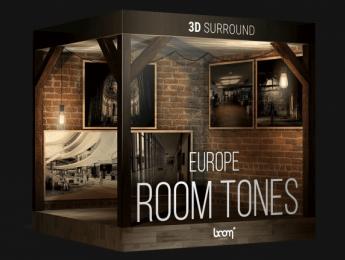 Boom Library Room Tones Europe, una librería multicanal de ambientes europeos