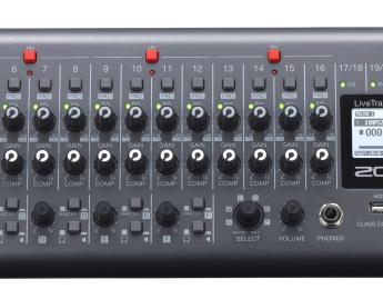 Zoom LiveTrak L-20R, mezcla y grabación en rack con 20 canales