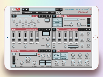 Pure Synth Platinum: llega al iPad el rompler-sinte de Gospel Musicians