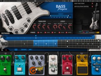 Waves Bass Fingers, un bajo eléctrico virtual con sistema de interpretación inteligente