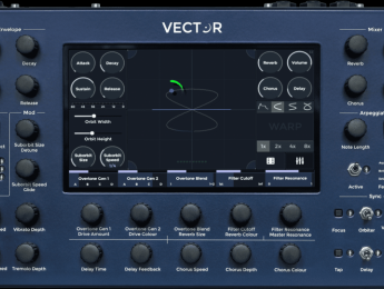 Vector, un nuevo sintetizador digital hardware con control táctil