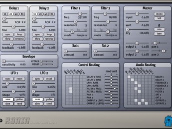 Audio Damage relanza el multi-efectos Ronin