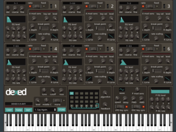Dexed Synth, un DX7 en plugin portado a iPad y iPhone