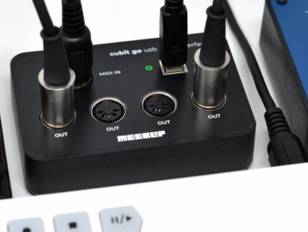 MeeBlip cubit go, el splitter MIDI se convierte en interfaz USB