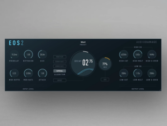 Audio Damage celebra 10 años de la reverb Eos con su segunda versión