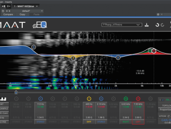 Maat thEQblue es un ecualizador con múltiples topologías basadas en equipo analógico