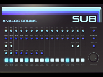Sampleson Sub, un módulo gratuito de baterías sintéticas con sub-oscilador integrado