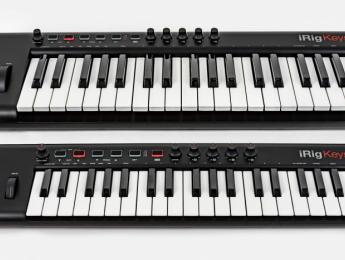 Segunda generación de iRig Keys, los teclados controladores compactos de IK Multimedia