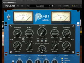 Pulsar Audio Mu, una emulación expandida del compresor Manley de Mu Variable