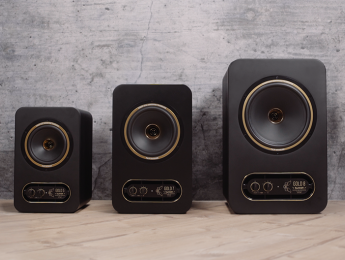 Tannoy Gold, tres nuevos monitores de estudio con diseño concéntrico