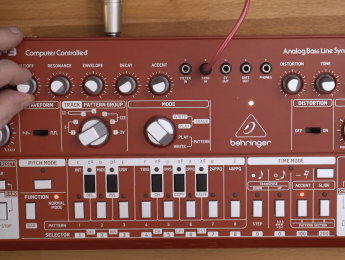 Behringer TD-3, el bassline Roland TB-303 clonado en tres colores por 150€