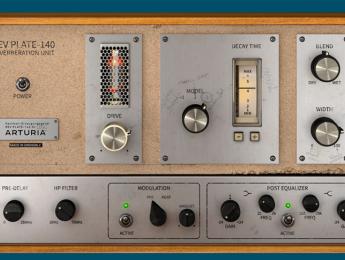 Arturia Rev Plate-140, nueva reverb gratis por tiempo limitado