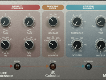 Acustica Audio regala el plugin Celestial, su nuevo channel strip