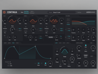 Audio Damage Continua, un analógico virtual con enfoque en la modulación