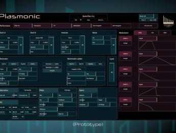 Plasmonic, sinte sustractivo y de modelado físico creado por el inventor de Absynth