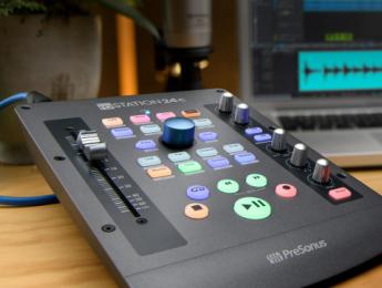 PreSonus ioStation 24c, combinación de controlador de DAW FaderPort e interfaz de dos canales