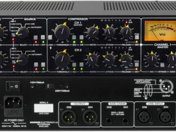 Drawmer 1970, previo y compresor FET doble en rack