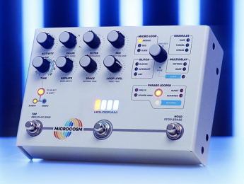 Hologram Electronics Microcosm, un pedal que integra looper y procesamiento granular avanzado