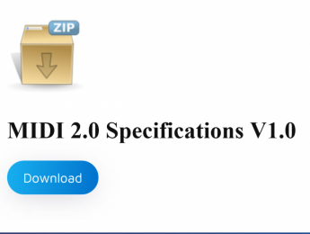 MIDI 2.0, ya puedes descargar las especificaciones completas