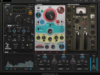 Waves MultiMod Rack, saturación y distorsión multi-banda para todos los gustos