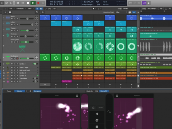 Se filtra una imagen de Logic Pro X con vista de sesión y lanzamiento de clips estilo Ableton Live