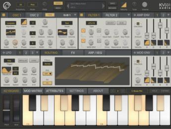 KV331 Audio regala el sinte wavetable SynthMaster One para iOS