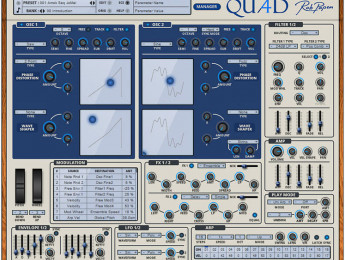 Rob Papen Quad, sintetizador en plugin con amplias opciones de moldeado sonoro