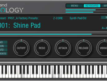 Roland Zenology, todo el universo sonoro del sistema Zen Core ahora en plugin