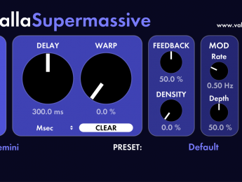 Valhalla Supermassive, plugin de reverb gratis para espacios extremos