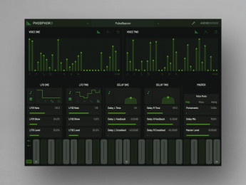 Audio Damage Phosphor 3, sintetizador wavetable aditivo con control MPE