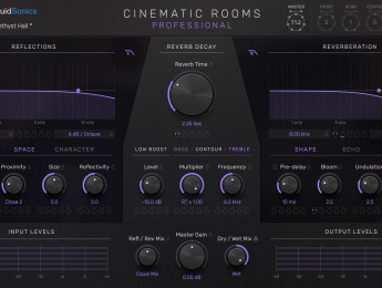 LiquidSonics Cinematic Rooms, una reverb pensada para entornos multicanal