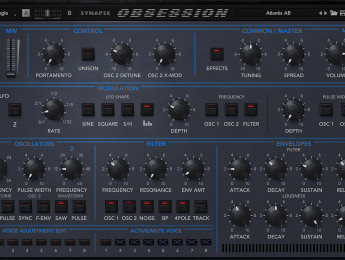 Synapse Audio Obsession, un Oberheim OB-Xa en plugin