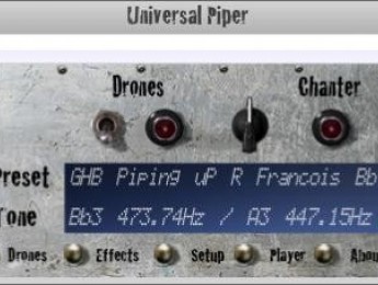 Universal Piper, una gaita virtual para Windows y Mac