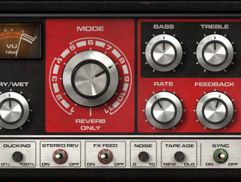 T-RackS Space Delay, el delay Roland RE-201 Space Echo recreado por IK Multimedia