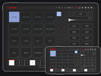 Hypertron, caja de ritmos y sampler gratuito para iOS inspirado en los clásicos