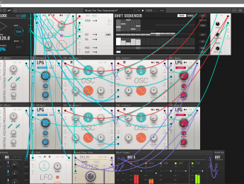 Native Instruments actualiza Reaktor Blocks con patching frontal y racks para módulos de usuario