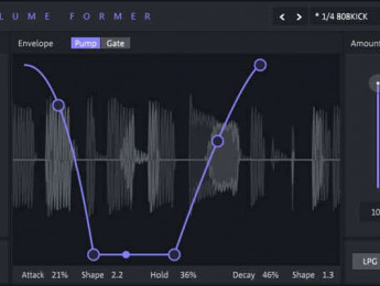Magix regala por tiempo limitado coreFX Volume Former, un efecto para control rítmico de volumen