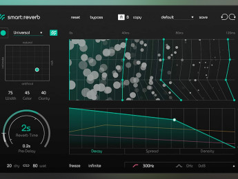 Sonible smart: reverb, un efecto para generar reverberación adaptable a la fuente