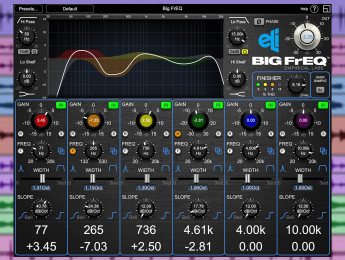 Empirical Labs Big FrEQ, un ecualizador plugin con promesa analógica