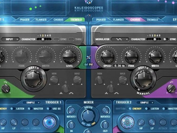 Waves Kaleidoscopes, varios efectos de modulación clásicos en un mismo plugin