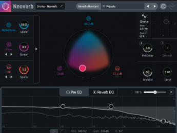Neoverb, la nueva reverb de iZotope potenciada por inteligencia artificial